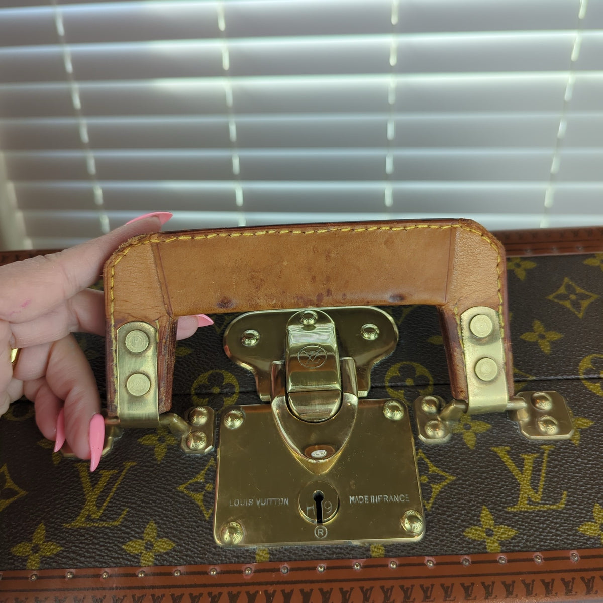 Louis Vuitton Vintage 1960 Monogram Bisten 60 Trunk
