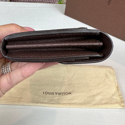 Louis Vuitton Damier Sarah Wallet New Model