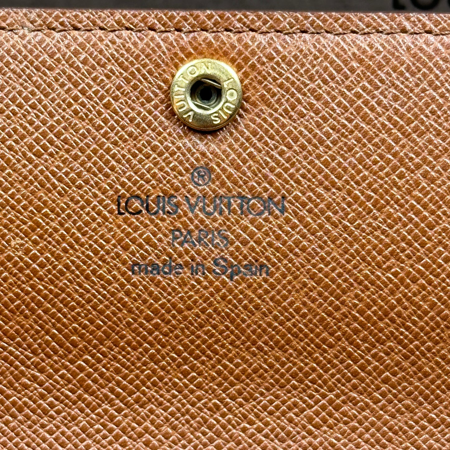 Louis Vuitton Monogram Sarah Wallet Old Model