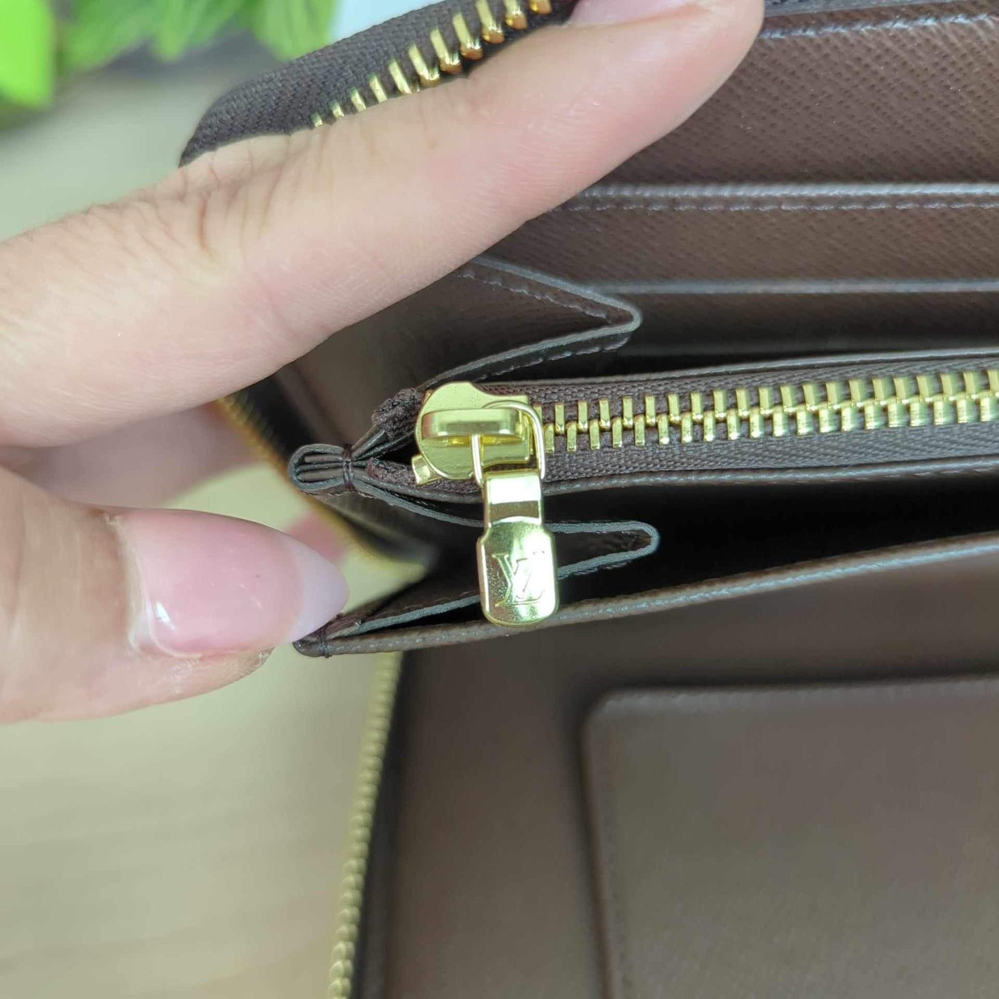 Louis Vuitton XL Zippy Organizer Damier Ebene