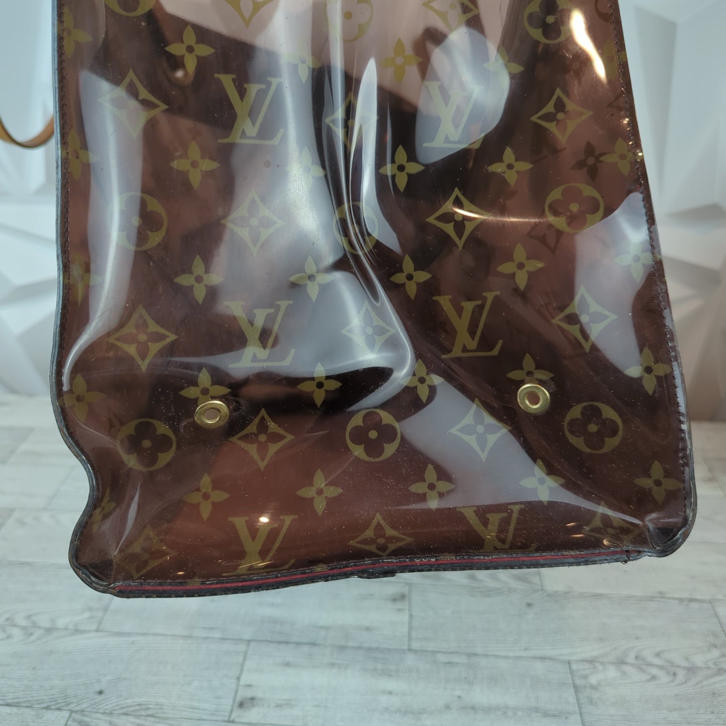 Limited Edition Monogram Vinyl Ambre Cruise Tote Bag