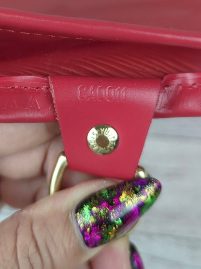 Louis Vuitton Epi Plage Baia Beach Grenadine Red