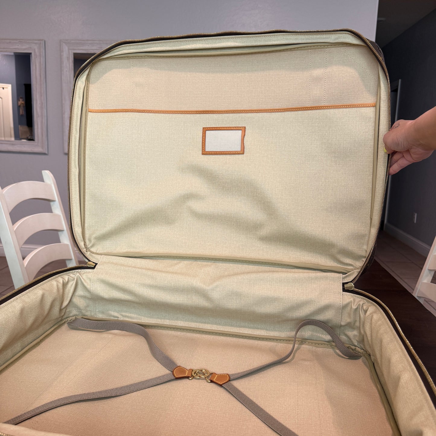 Monogram Satellite 65 Suitcase