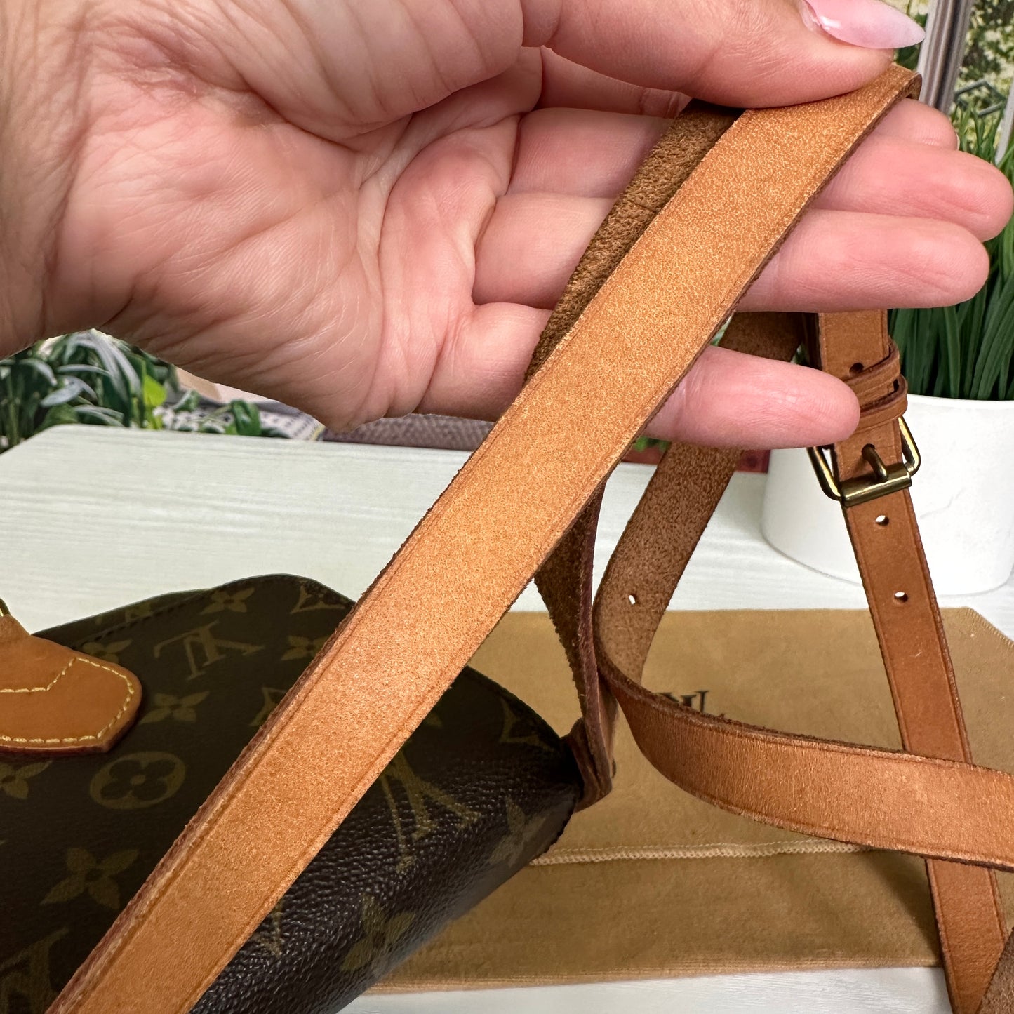 Louis Vuitton Monogram Cartouchiere PM