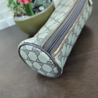 Vintage GG Monogram Cylinder Pouch