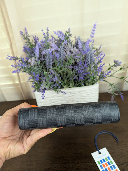 Damier Graphite Medium Ring Agenda