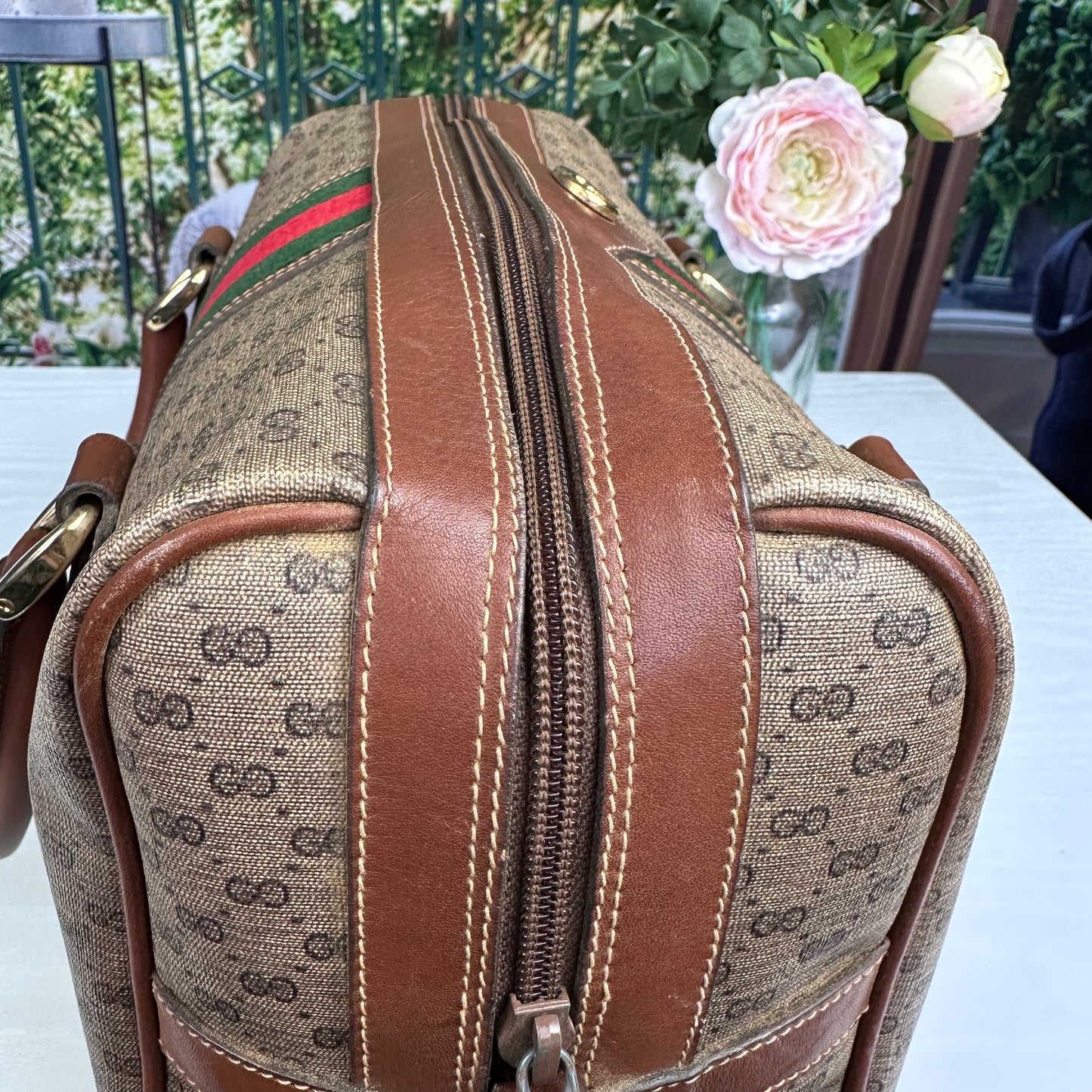 Gucci Vintage Sherryline Boston Bag