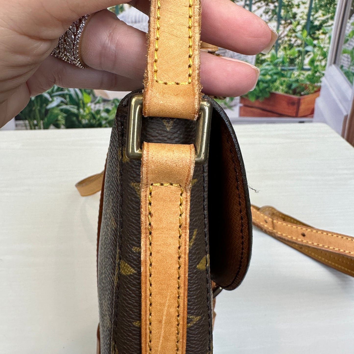 Louis Vuitton Monogram Chantilly MM Crossbody Bag