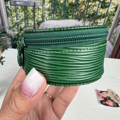 Louis Vuitton Jewelry Hard Case in Green Epi Leather
