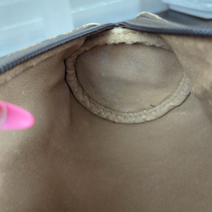 Vintage GG Monogram Cylinder Pouch