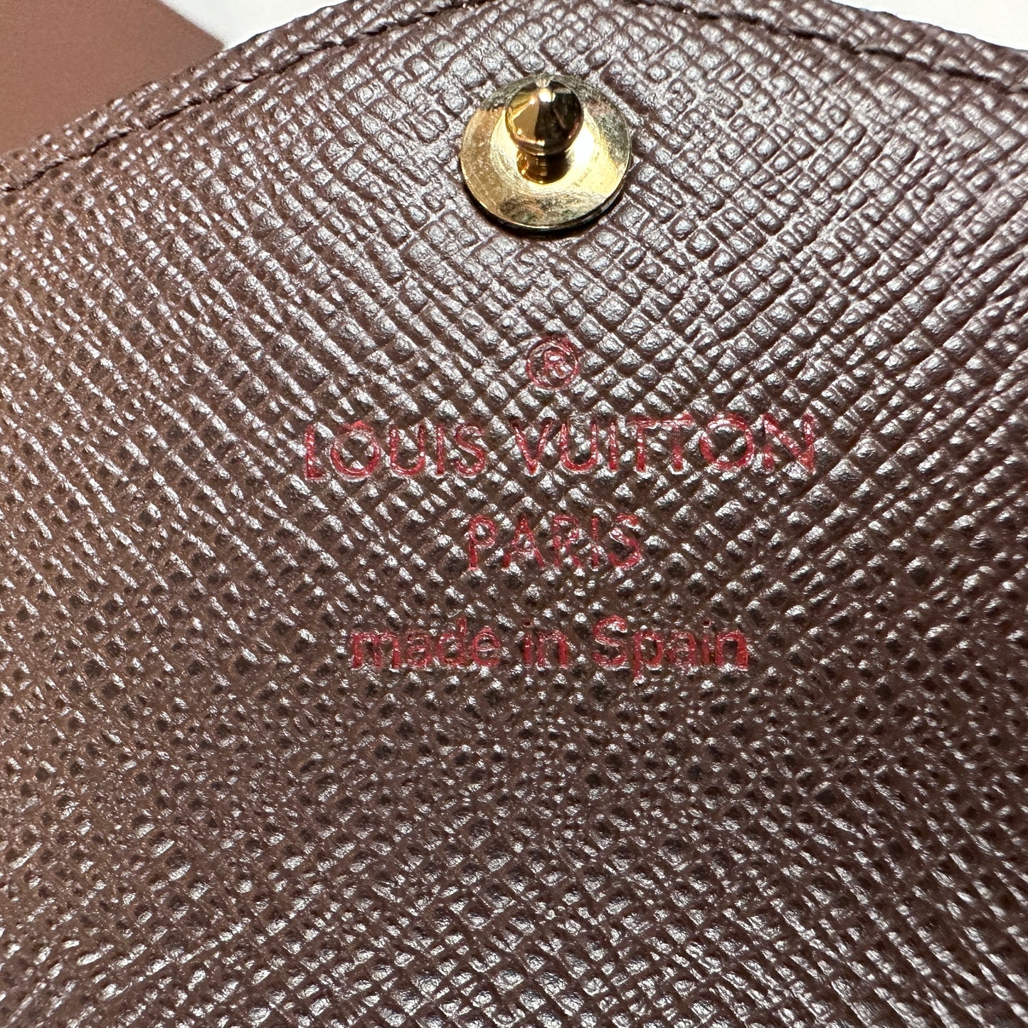 Louis Vuitton Damier Sarah Wallet New Model