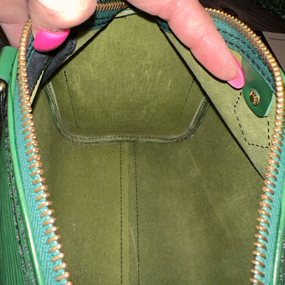 Louis Vuitton Speedy 25 Borneo Green Epi Leather