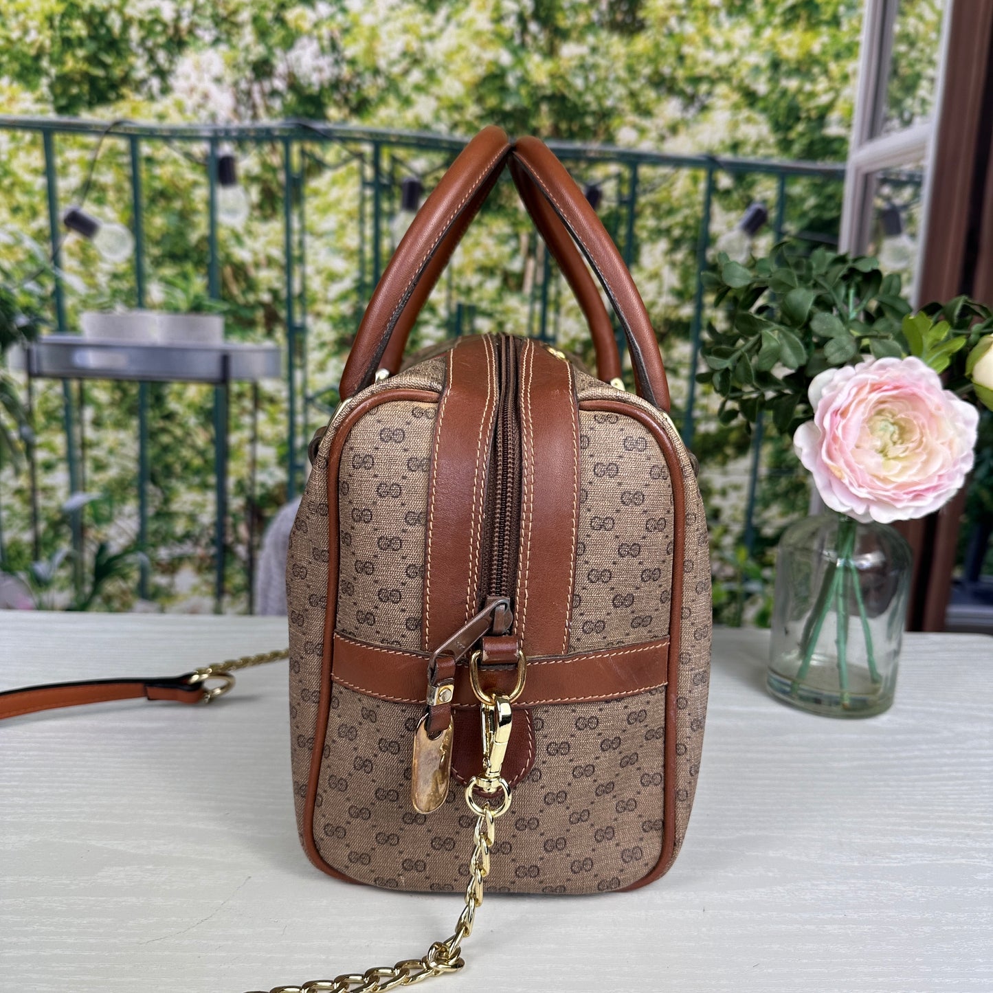 Gucci Vintage Sherryline Boston Bag