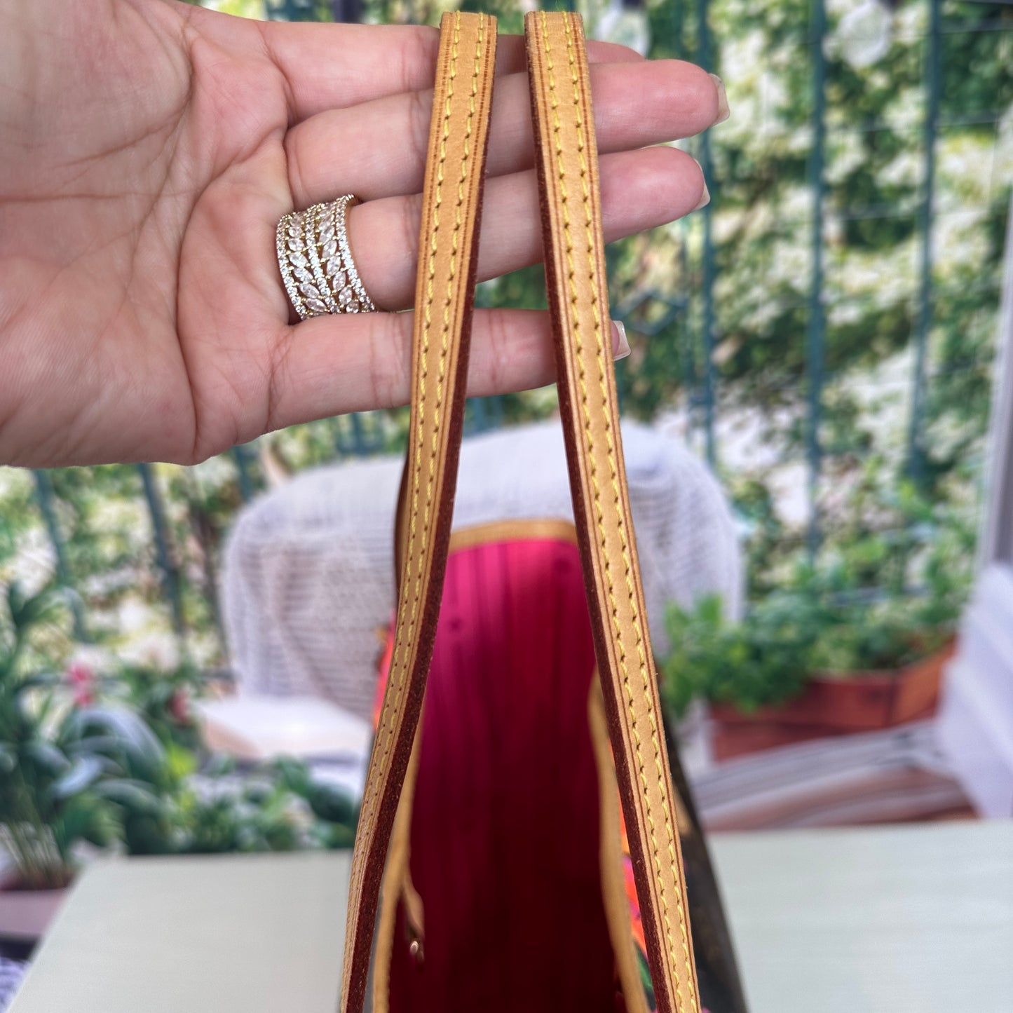 Louis Vuitton Limited Edition Stephen Sprouse Monogram Roses Neverfull MM