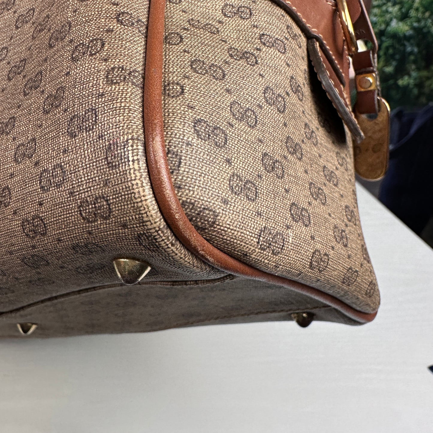 Gucci Vintage Sherryline Boston Bag
