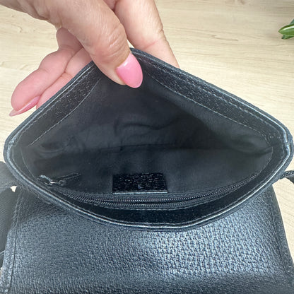 Gucci GG Web Buckle Belt Bag Black