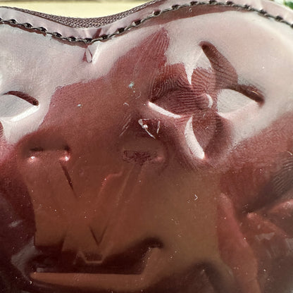 Louis Vuitton Vernis Heart Coin Purse in Amarante