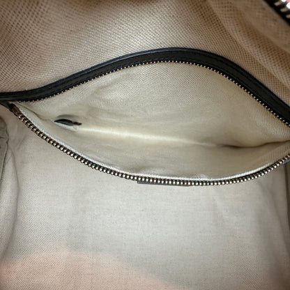 Gucci Original Boston Web  Black Leather