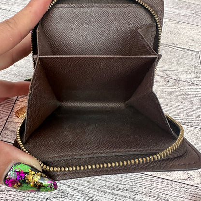 Louis Vuitton Damier Ebene Compact Bifold Zip Wallet