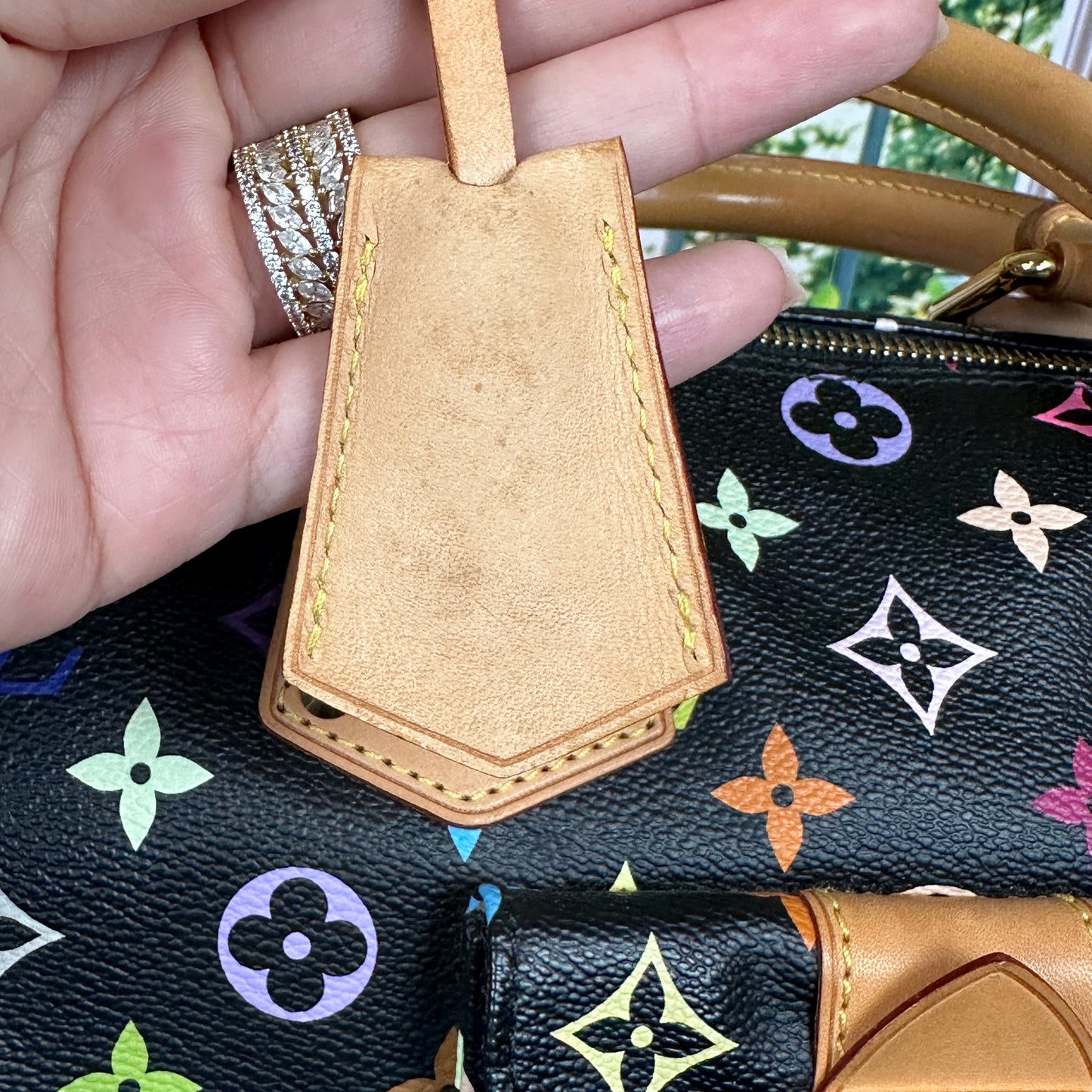Louis Vuitton Limited Edition Murakami Black Multicolor Speedy 30