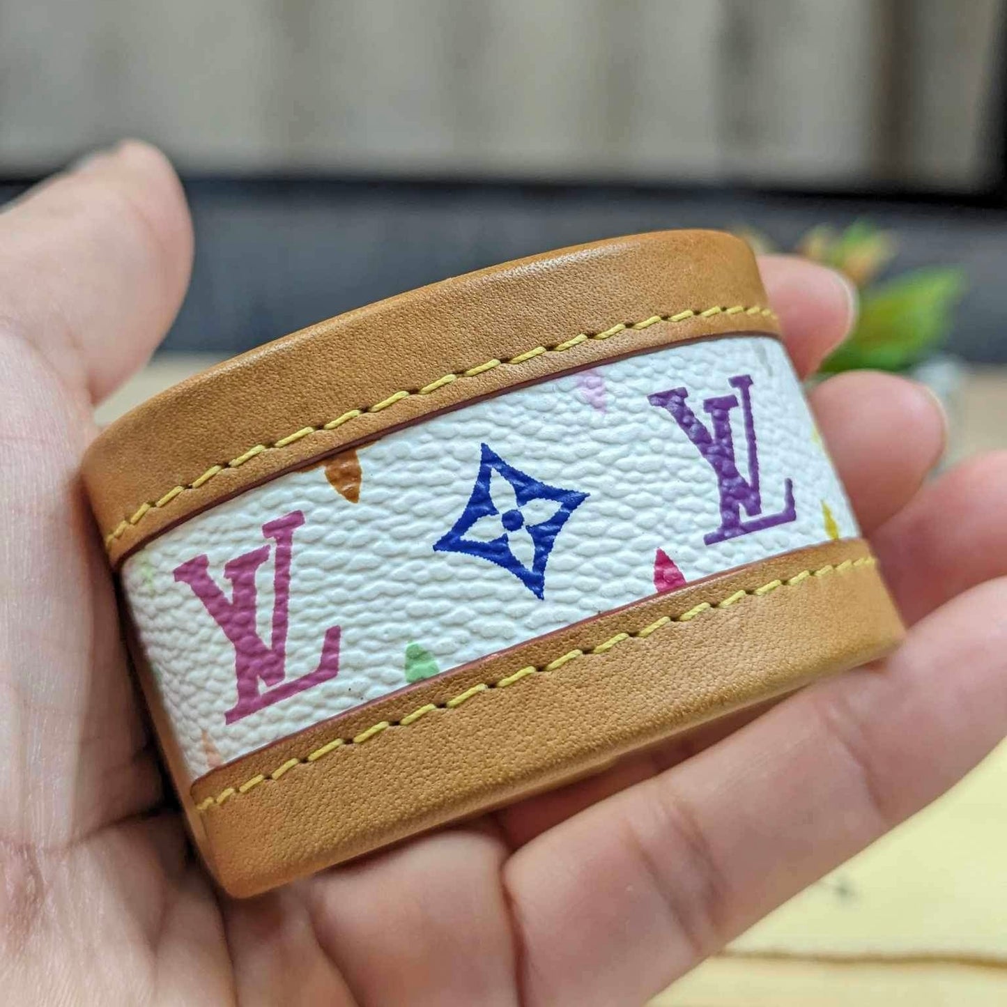 Louis Vuitton Limited Edition Multicolor S lock Bracelet