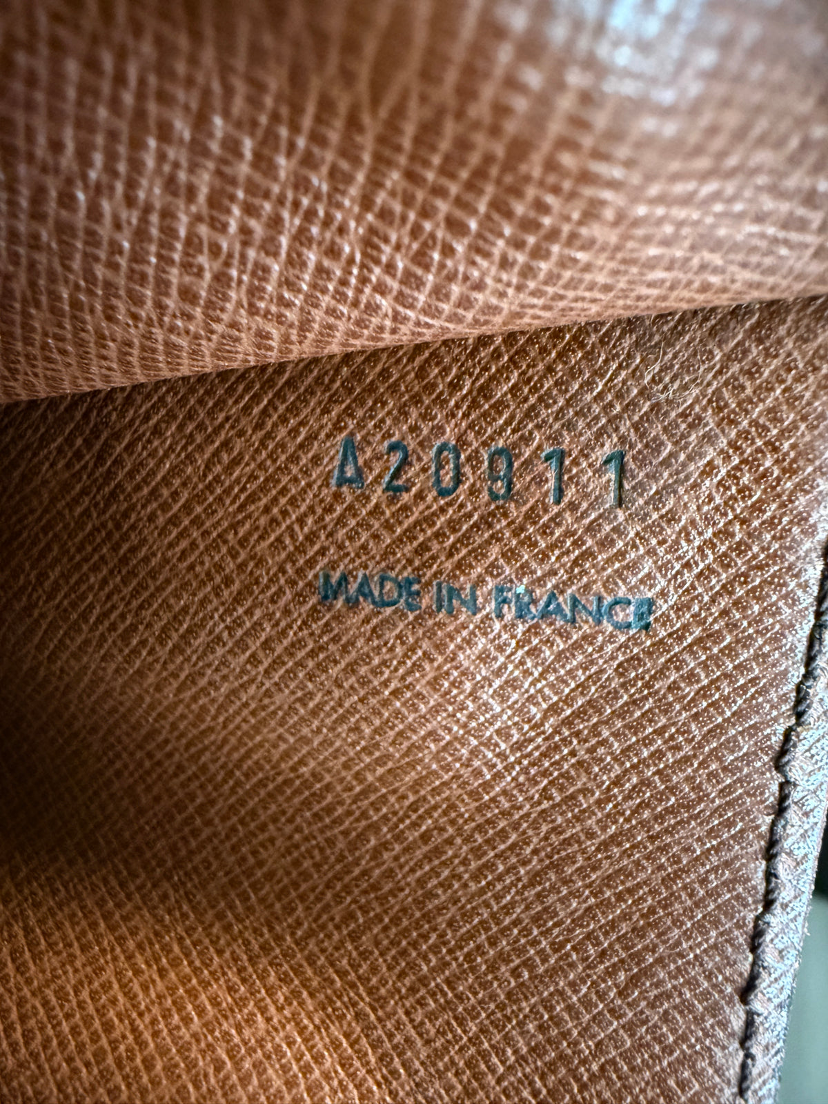 Bumble Monceau 28 w/Monogram Canvas Shoulder Strap with Comfort Pad