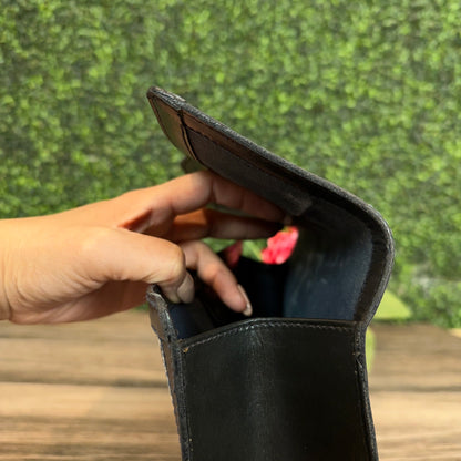Gucci Vintage Navy Blue Clutch