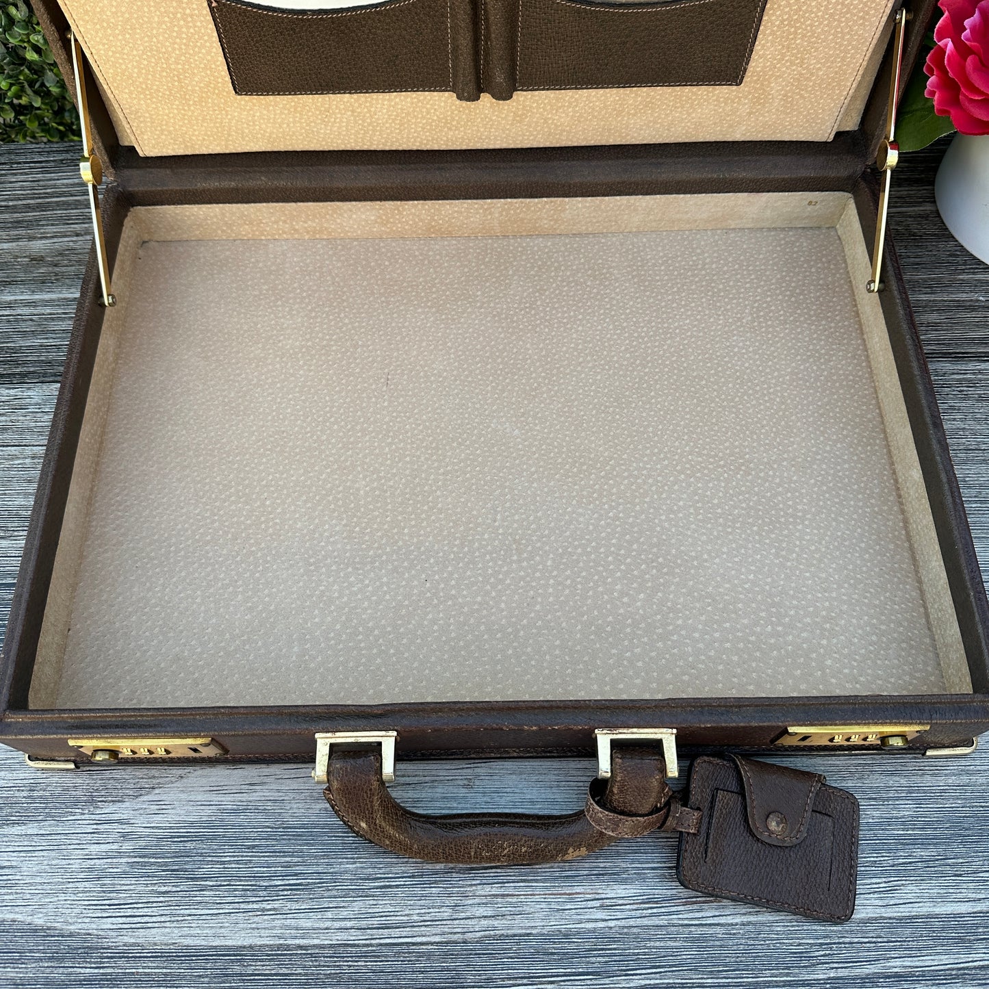 Gucci Vintage Hard Side Briefcase