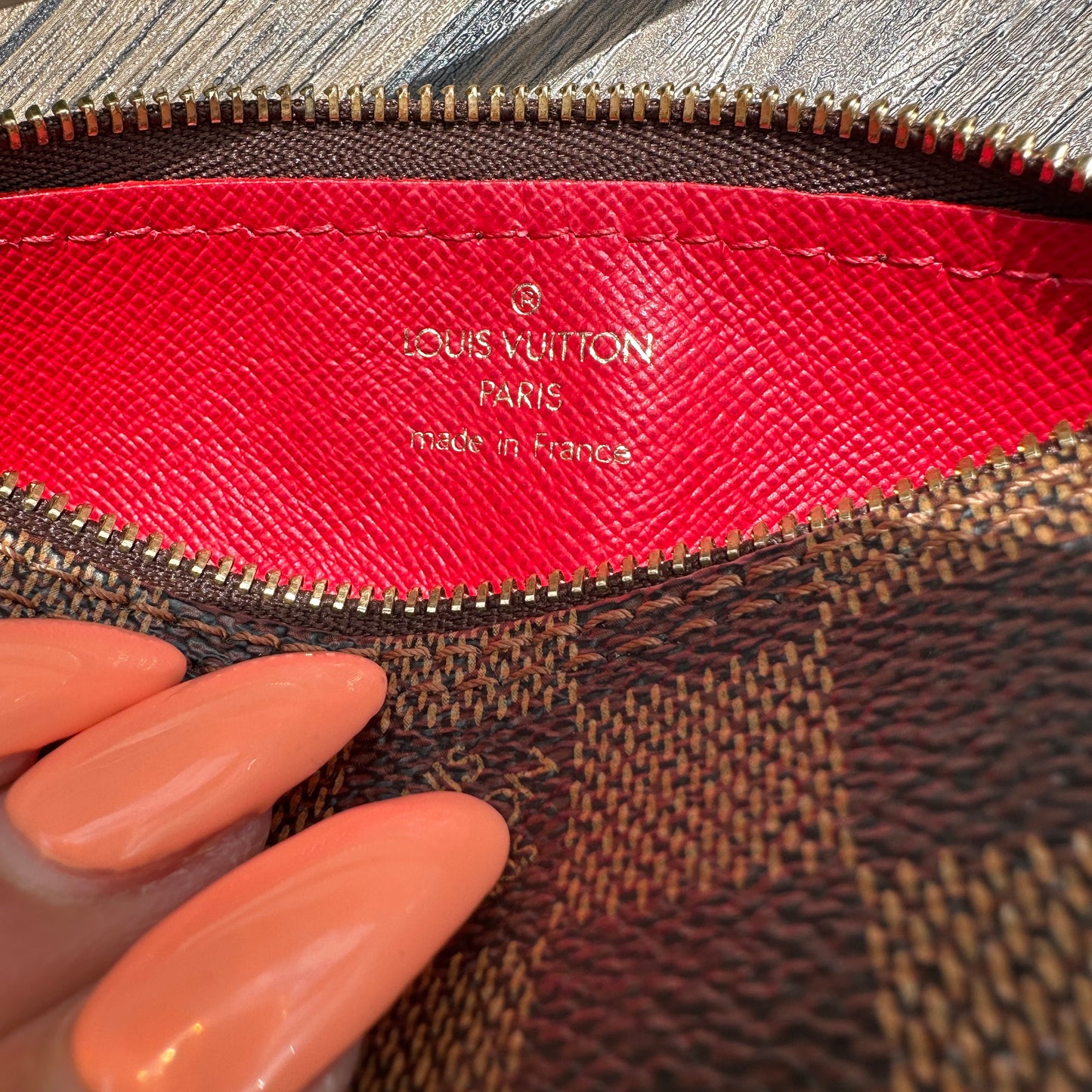 LOUIS VUITTON Mini Papillon Damier Ebene