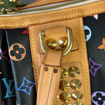 LOUIS VUITTON MONOGRAM BLACK MULTICOLOR COURTNEY MM NOIR