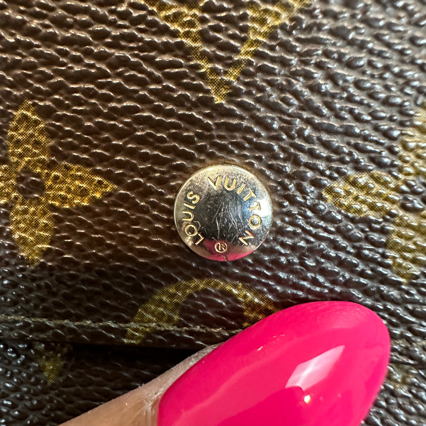 Vintage Monogram Wallet