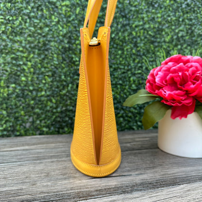 Louis Vuitton Tassil Yellow Epi Leather Saint Jacques PM