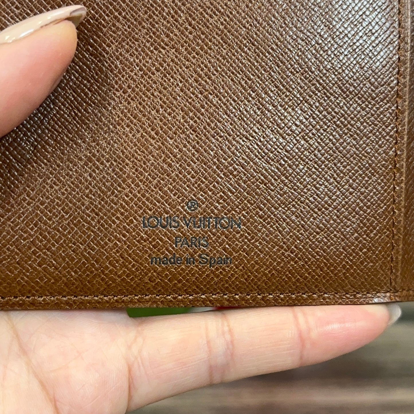 Louis Vuitton Large Checkbook Wallet