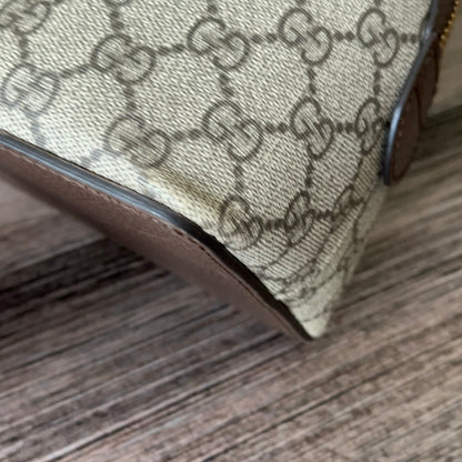 Gucci Ophidia Supreme Monogram Web Top Handle Medium Dome Bag