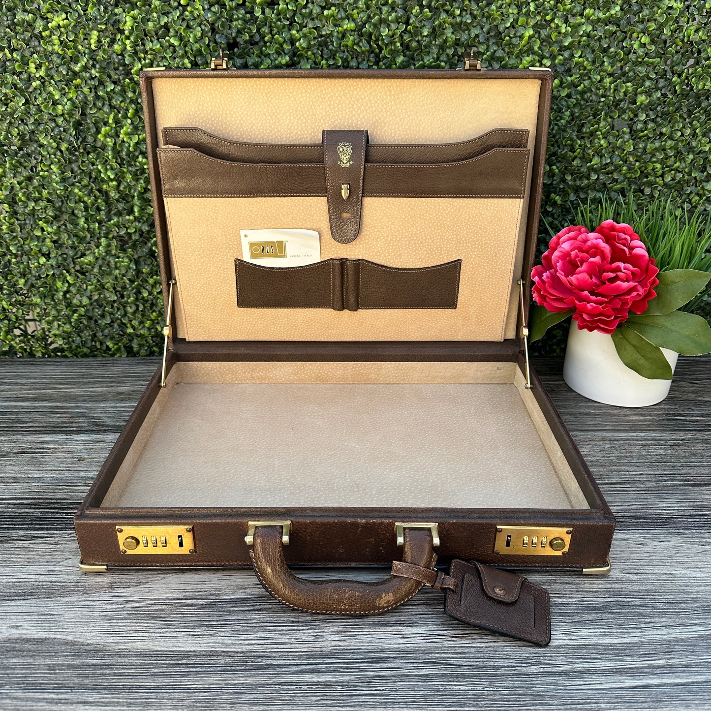 Gucci Vintage Hard Side Briefcase