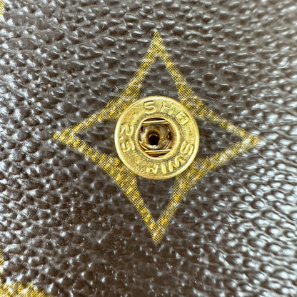 Louis Vuitton Vintage Envelope Flap Wallet Monogram Canvas