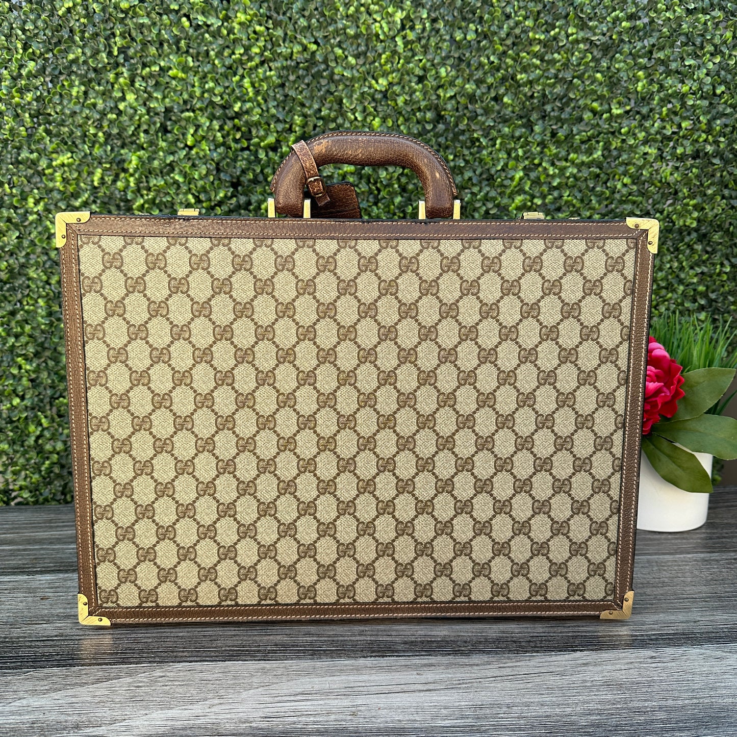 Gucci Vintage Hard Side Briefcase