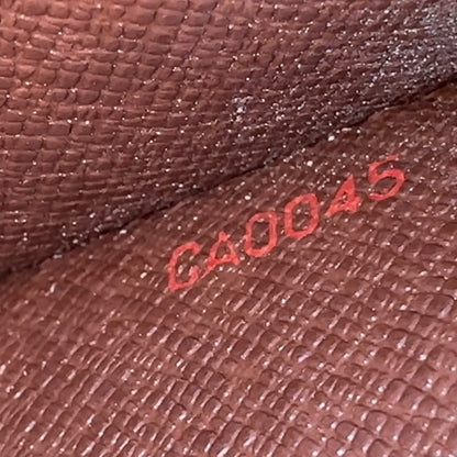 Louis Vuitton Damier Ebene Canvas Sarah Wallet