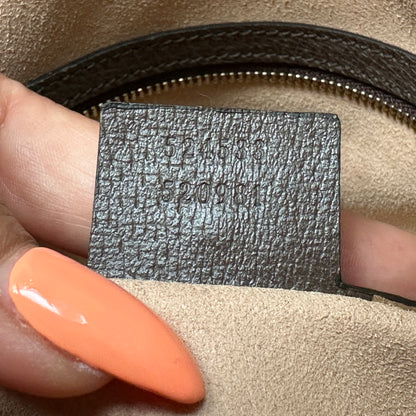 Gucci Ophidia Supreme Monogram Web Top Handle Medium Dome Bag