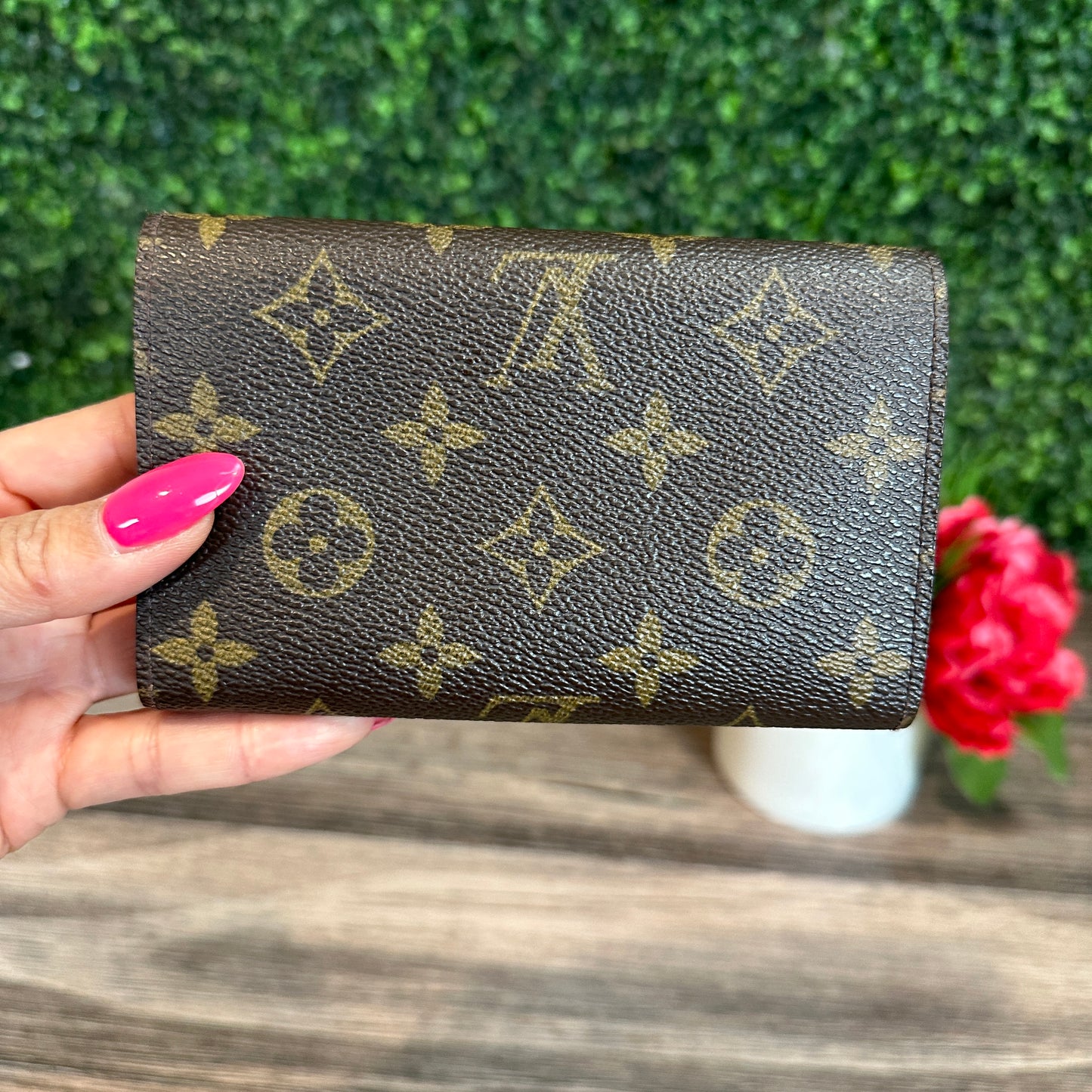 Louis Vuitton Porte-Monnaie Tresor Wallet Monogram