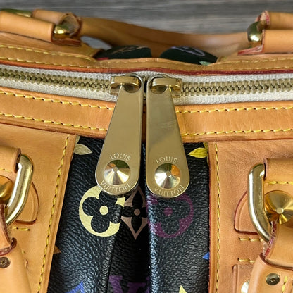 LOUIS VUITTON MONOGRAM BLACK MULTICOLOR COURTNEY MM NOIR
