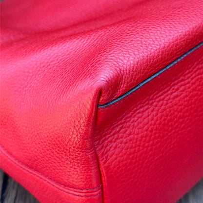 Gucci Red Soho Double Chain Medium Tote