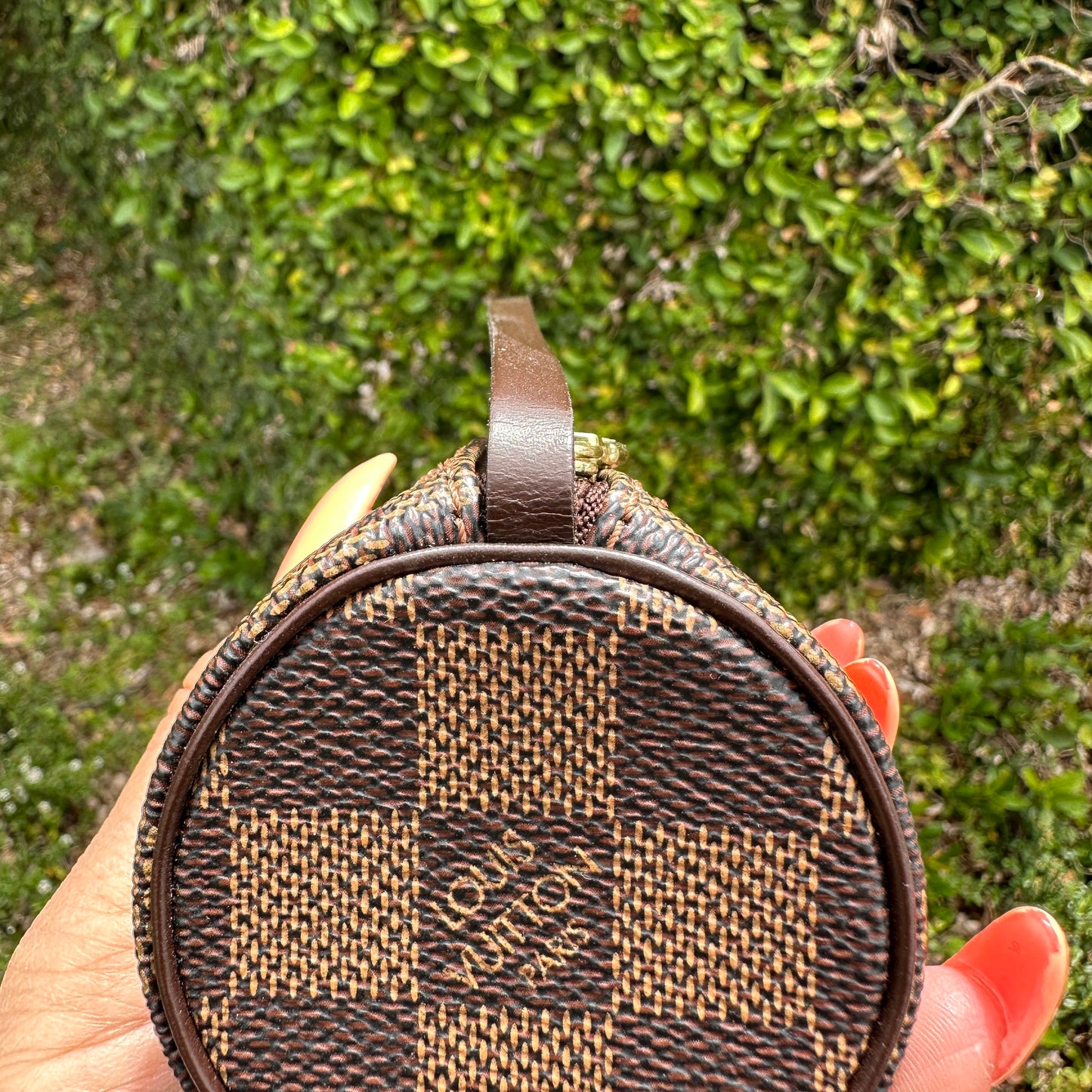LOUIS VUITTON Mini Papillon Damier Ebene