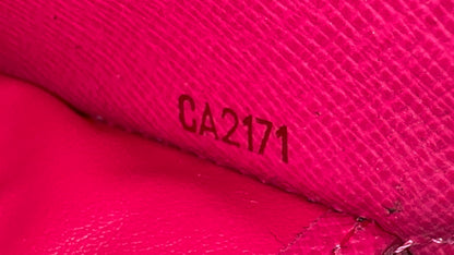 Multicolor Noir Zippy Wallet
