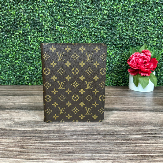 Louis Vuitton Desk Agenda Cover Monogram