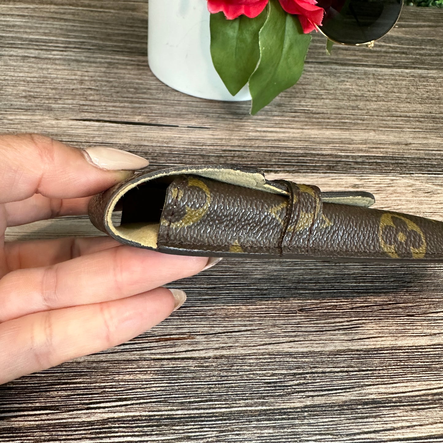 Louis Vuitton Etui a Lunettes Rabat Eyeglass Case