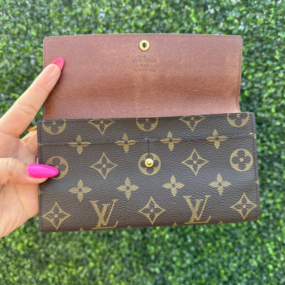 Louis Vuitton Vintage Sarah Wallet Monogram