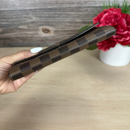 Louis Vuitton Damier Ebene Canvas Sarah Wallet