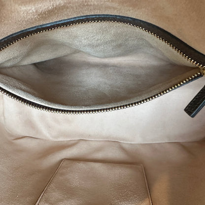 Gucci Ophidia Supreme Monogram Web Top Handle Medium Dome Bag