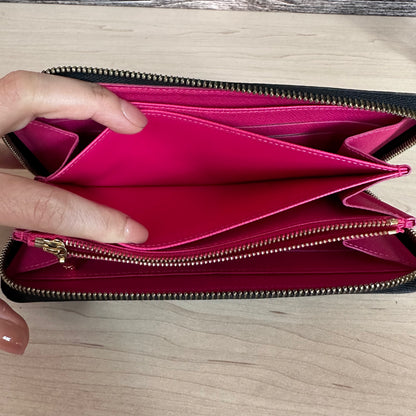 Multicolor Noir Zippy Wallet